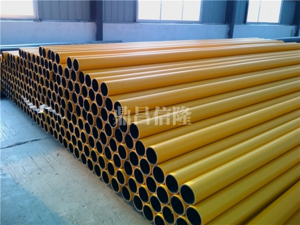 上海鋼絲網骨架聚乙烯復合管--黃色