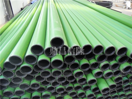 黑龍江鋼絲網骨架聚乙烯復合管--綠色
